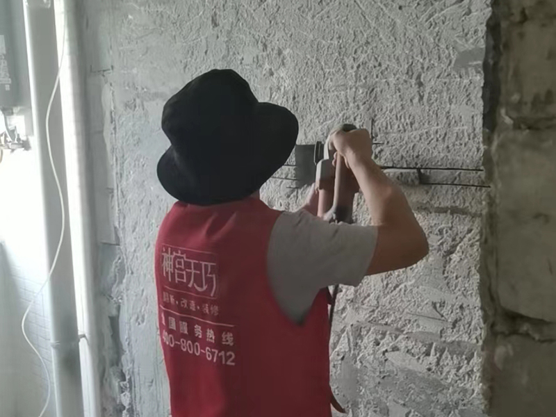 紅磚砌墻是原始的隔斷手法，你知道衛(wèi)生間隔斷墻用紅磚怎么弄嗎(圖2)