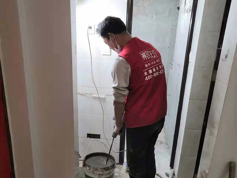 紅磚砌墻是原始的隔斷手法，你知道衛(wèi)生間隔斷墻用紅磚怎么弄嗎(圖3)