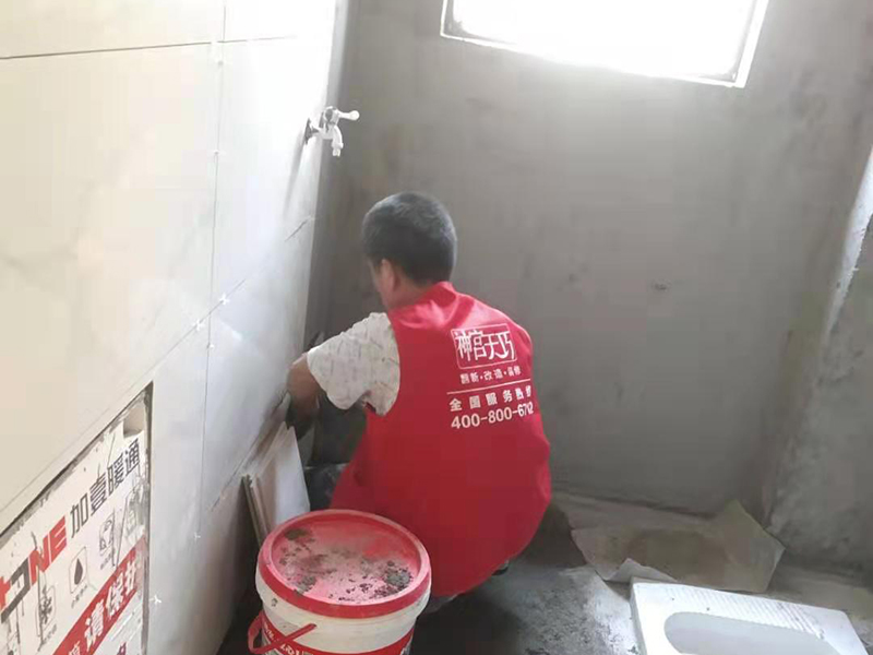 廚衛(wèi)局部瓷磚空心如何翻新？墻地磚翻新技巧介紹(圖4)