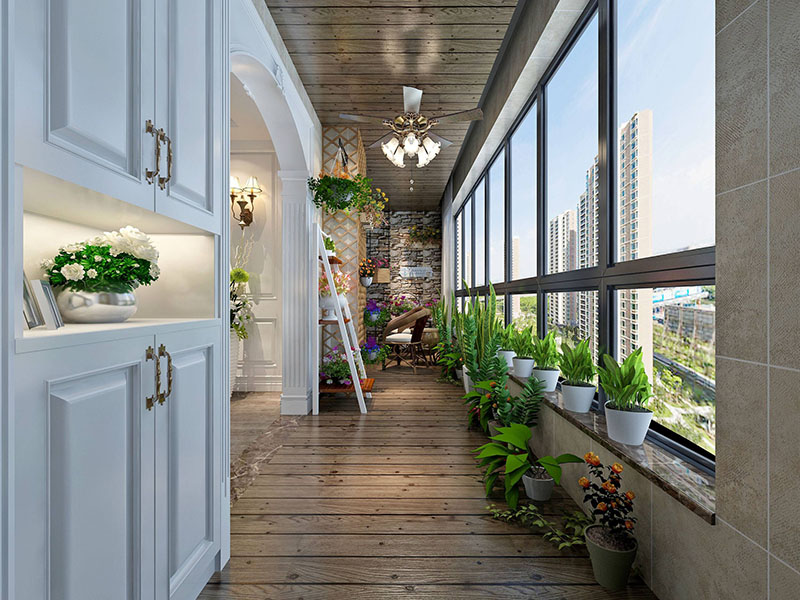 重慶二手房陽(yáng)臺(tái)裝修，怎么才實(shí)用又好看(圖3)