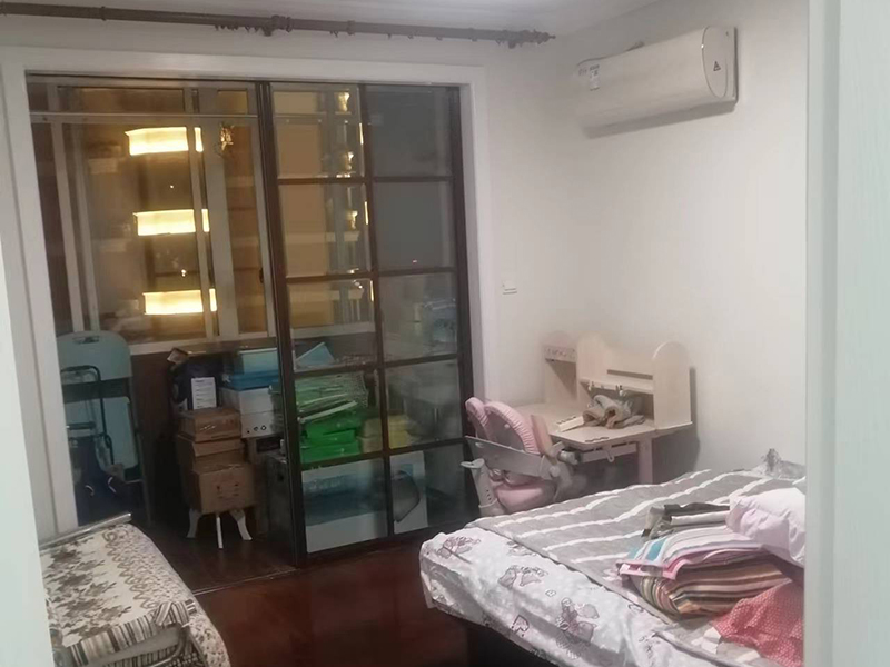 110平老房屋整體翻新清包 寧波都會(huì)經(jīng)典小區(qū)過道玄關(guān)定制裝修