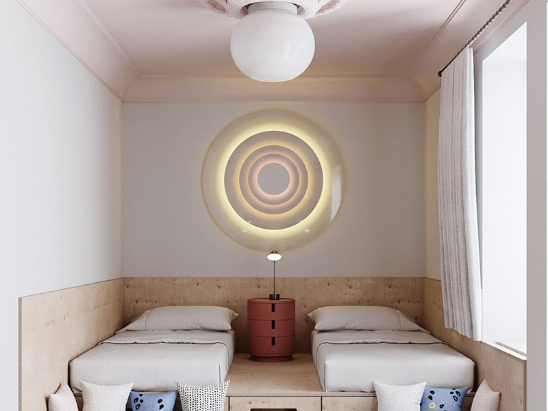 成都臥室安裝什么燈好？成都臥室安裝風扇燈好不好？(圖2)