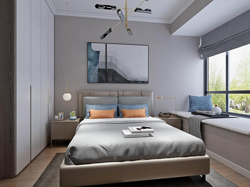 上海臥室安裝什么燈好？上海臥室安裝風扇燈好不好？(圖4)