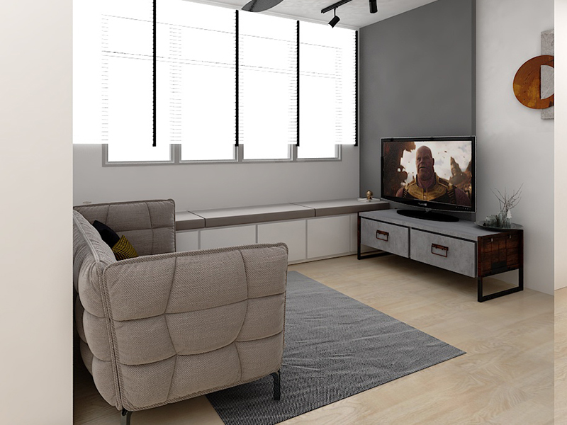 北京美式田園舊房子翻新案例_北京86平米房子裝修設(shè)計方案(圖2) 北京美式田園舊房子翻新案例_北京86平米房子裝修設(shè)計方案(圖2)